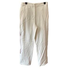 MOLLY KING X BAYSE Penn Pant Ivory White Size Small Formal Corporate Wear Trouse